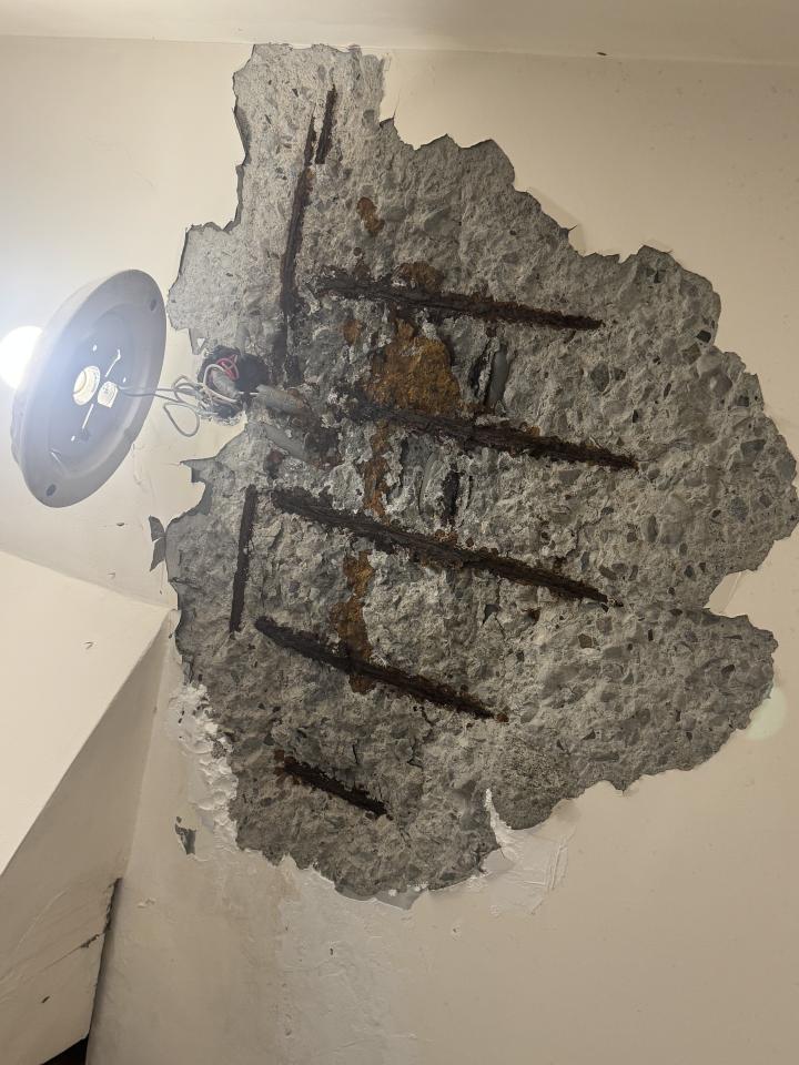 鋼筋外露處理案件圖片