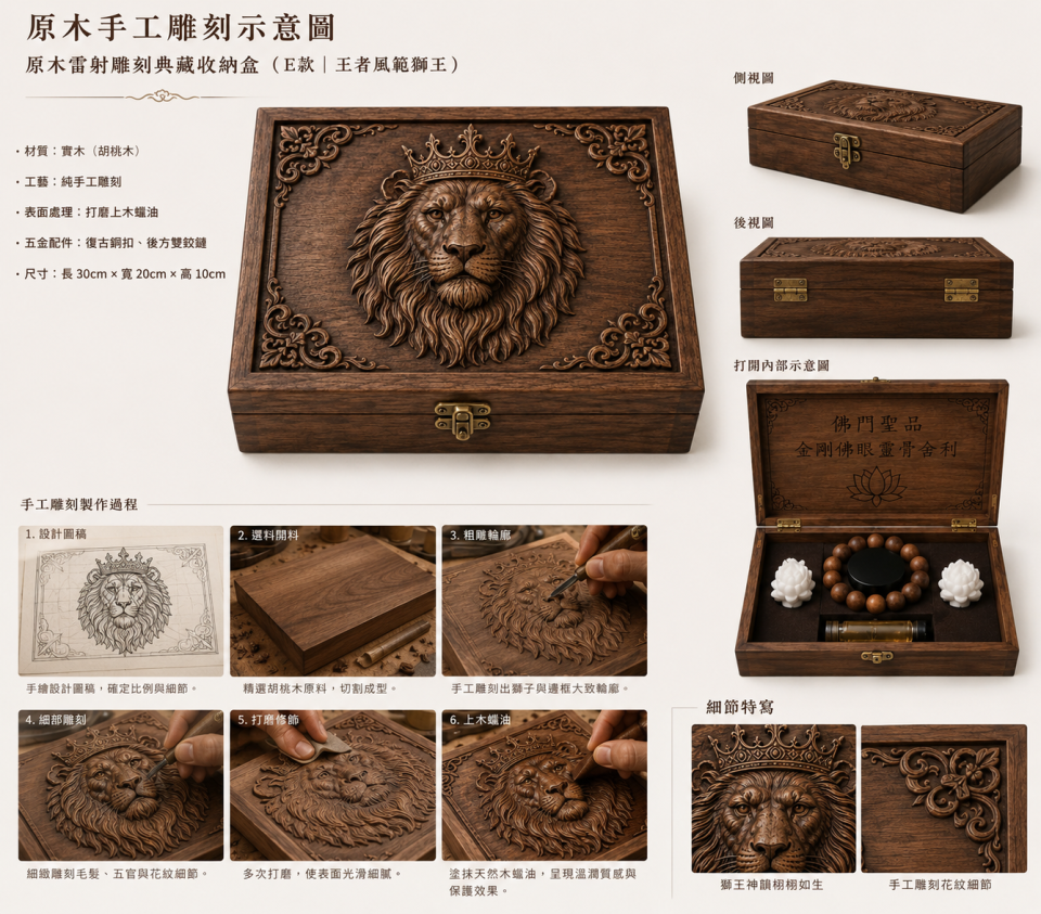 木頭雕刻代工案件圖片