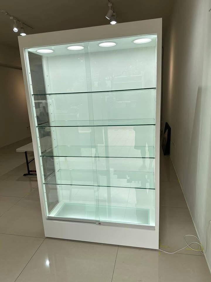 玻璃展示櫃訂做案件圖片