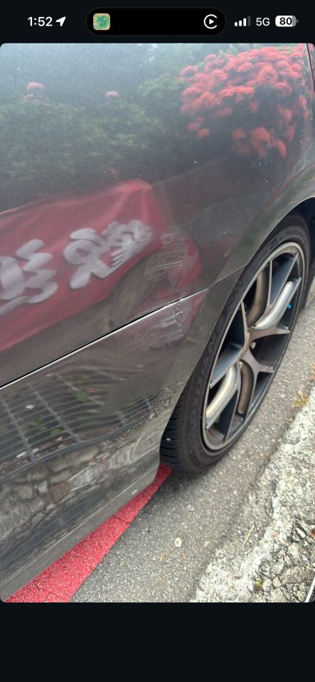 汽車板金烤漆案件圖片