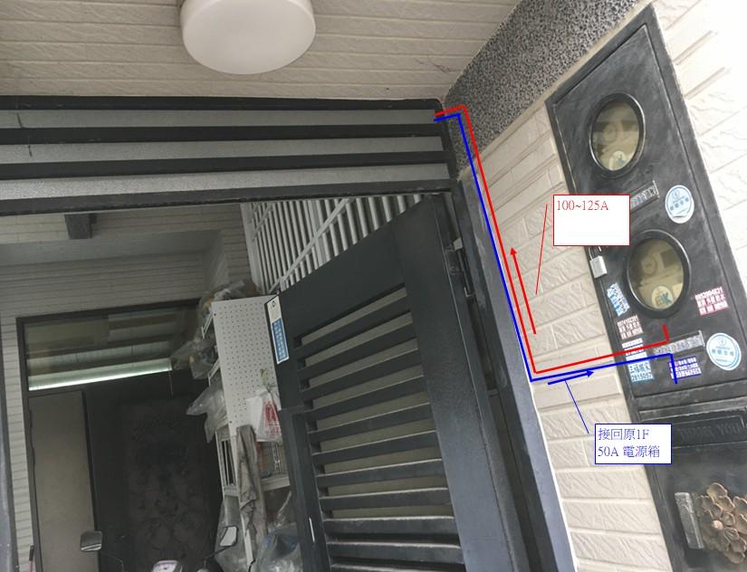 電動車充電樁安裝案件圖片