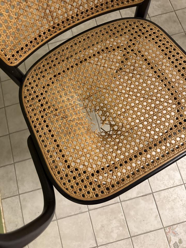 藤椅修理案件圖片