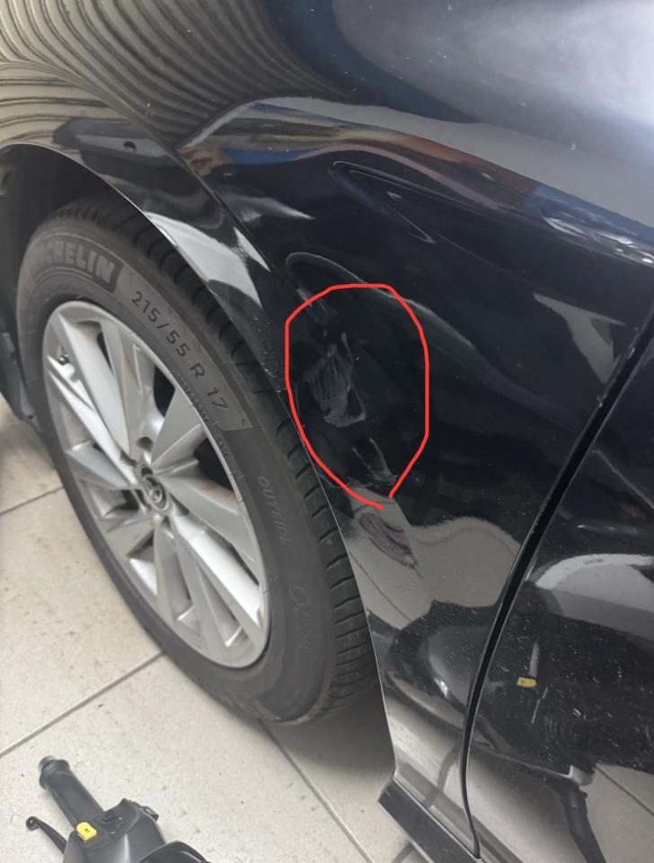 汽車板金烤漆案件圖片