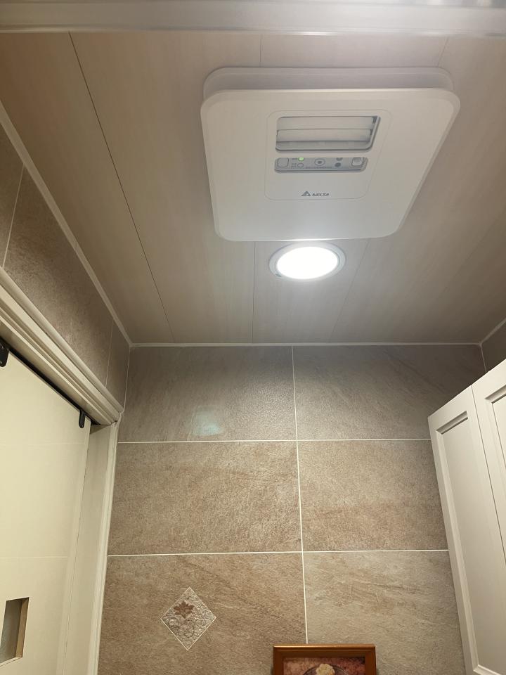 浴室暖風機安裝案件圖片