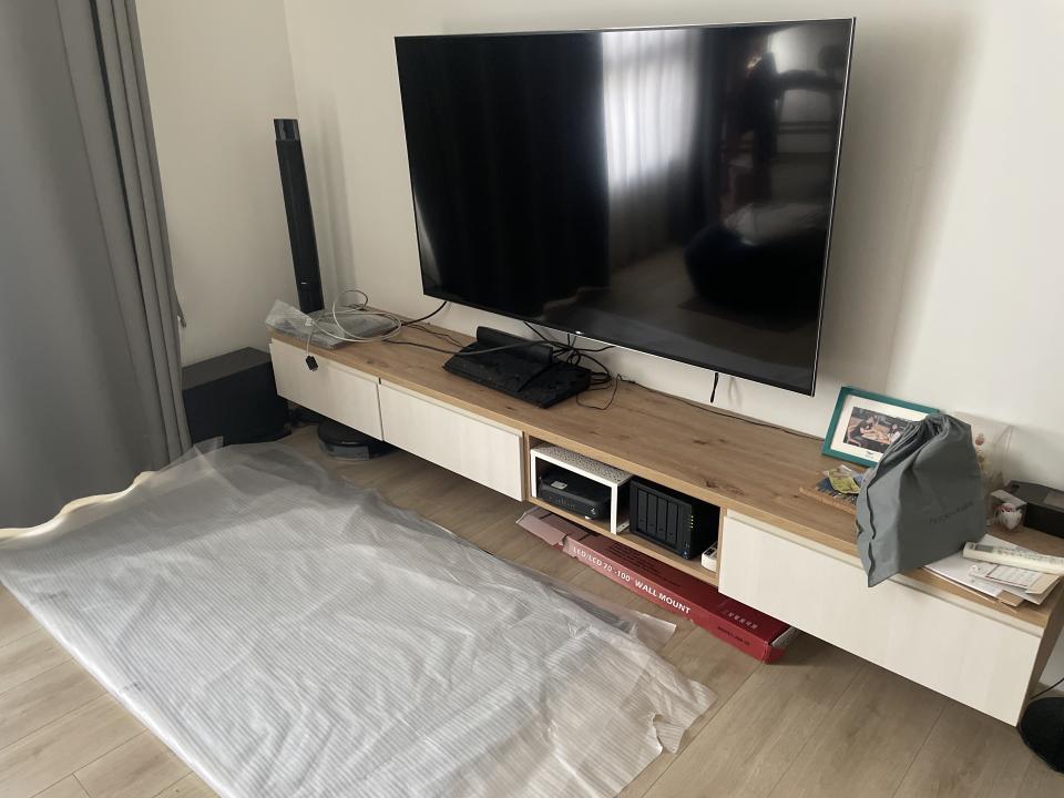 電視壁掛架安裝案件圖片