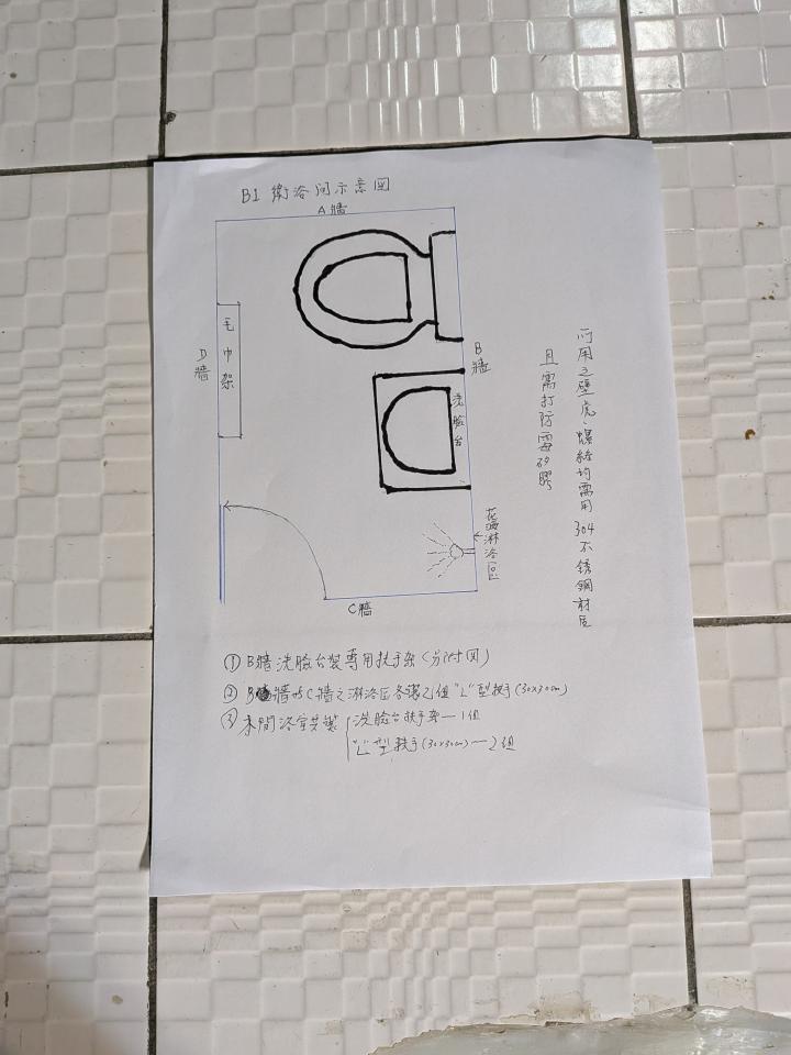 浴室扶手安裝案件圖片