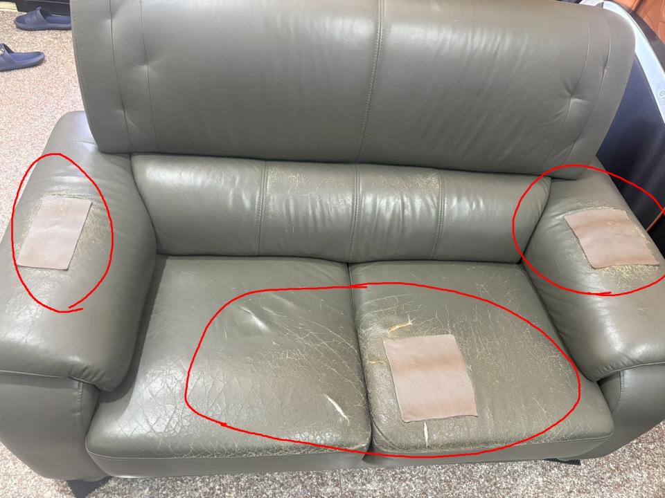 沙發修理案件圖片