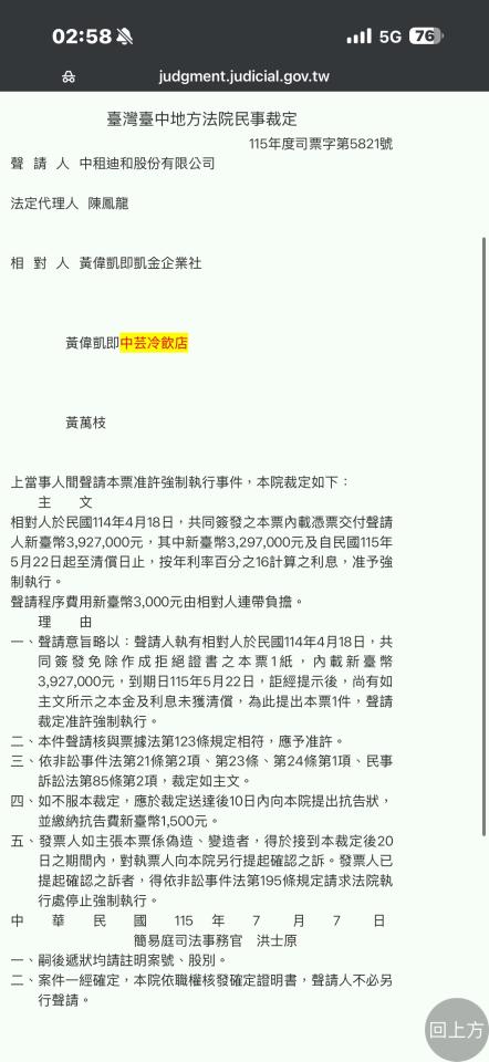 民事糾紛處理案件圖片