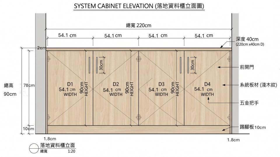系統櫃訂製案件圖片