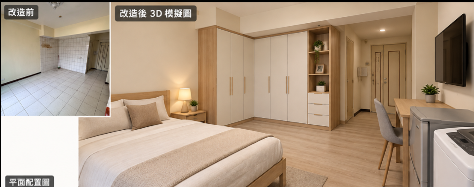小坪數裝潢案件圖片