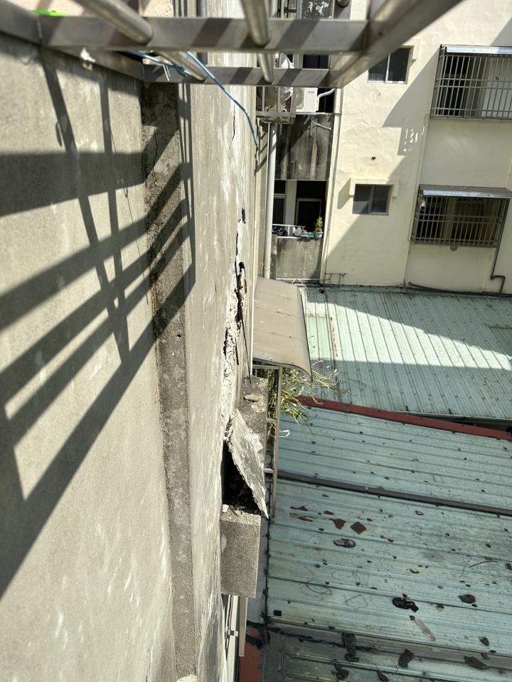 鋼筋外露處理案件圖片