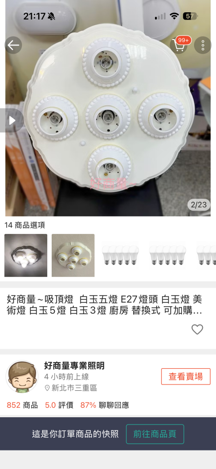 燈具安裝案件圖片