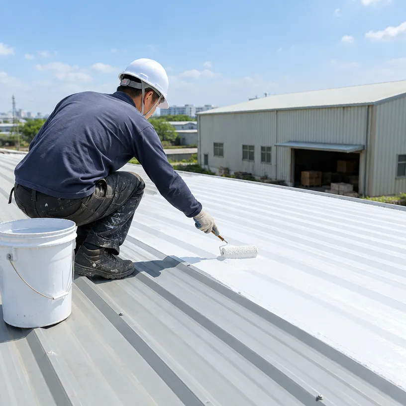 鐵皮屋與廠房浪板屋頂的隔熱塗料、板材及架高通風層補強規劃