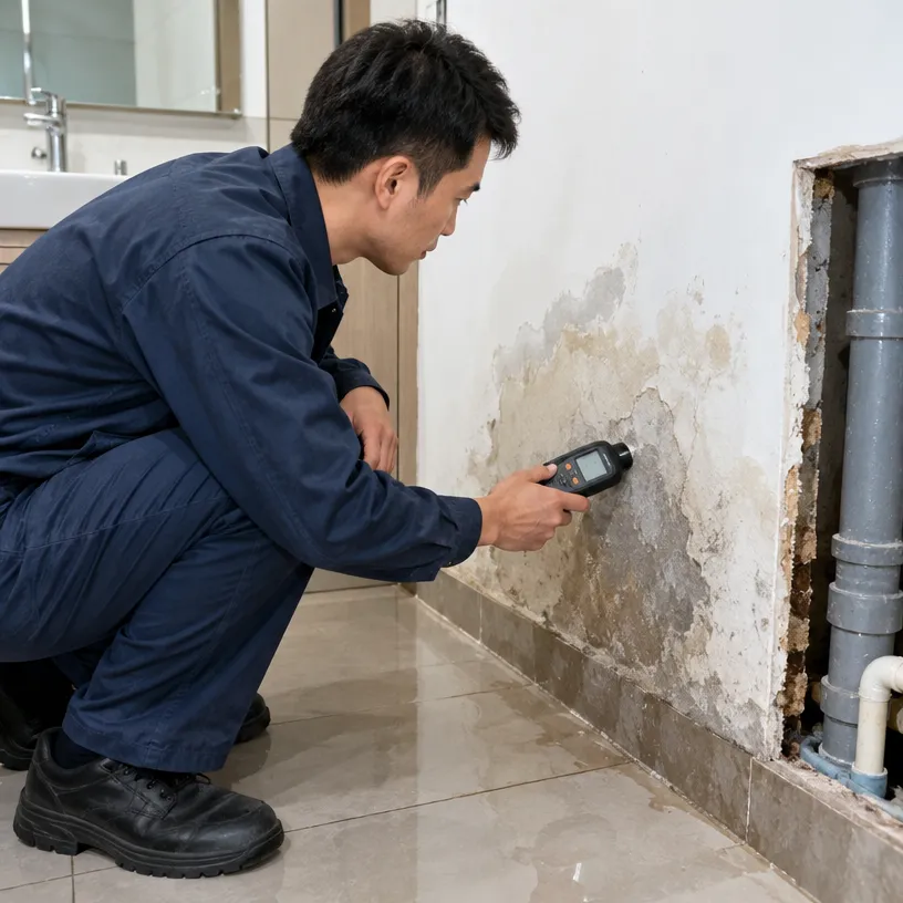 居家排水管破損與滲漏檢查修繕,涵蓋抓漏、漏水處理及漏水鑑定