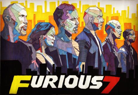 張朕淇 - 此為電影海報發想