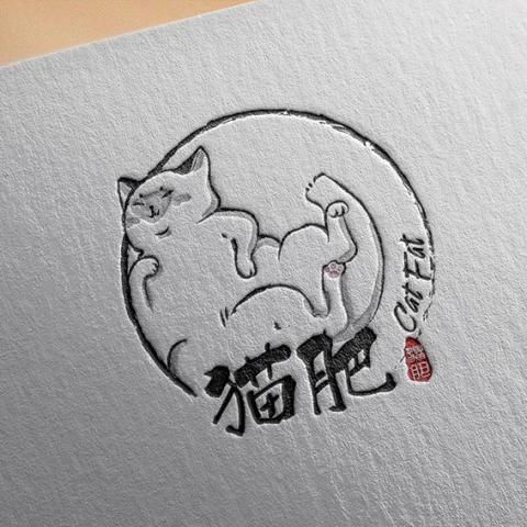 左撇子整合行銷 - 貓肥logo設計
