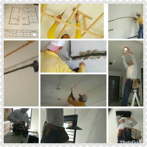 裕申工程行(冷氣水電裝修工程) - 裝潢場電線線路修改