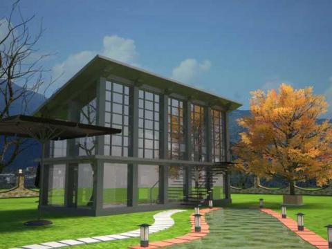 Fran  Interior Design - 玻璃屋-