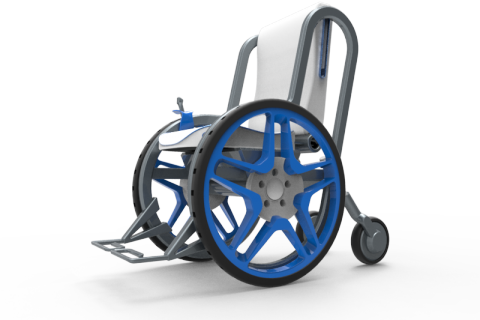 個人接案 - 3D繪製輪椅輔具