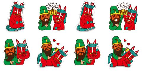 Alvin Chen design - 第八屆myfone行動創作獎-貼圖組首獎