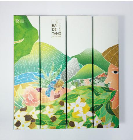 caladazhao - <金 山茶油>包裝設計