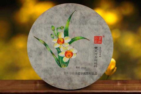 古川設計工作室 - 普洱茶磚手繪外包裝案