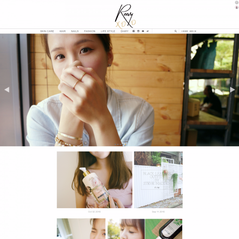 Bonnie - 依照客戶需求訂做部落格樣式