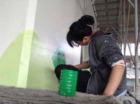 吳宜庭 - 農業局彩繪壁面