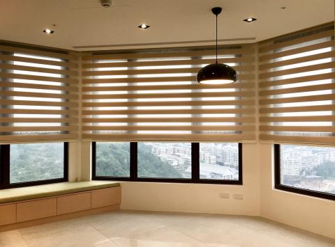 Brocolli家飾服務 (門窗地材壁材) - 八角窗 調光簾 契茶景觀區