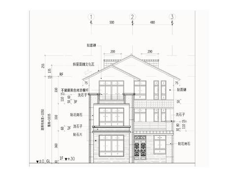 韋家振 - cad立面圖