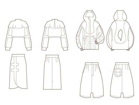 YOUKA - 服裝機械圖