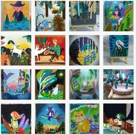 蔓步文創 - 歷年插畫作品