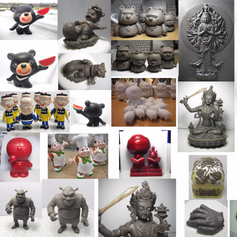 提供黏土服務的專家林珮萍