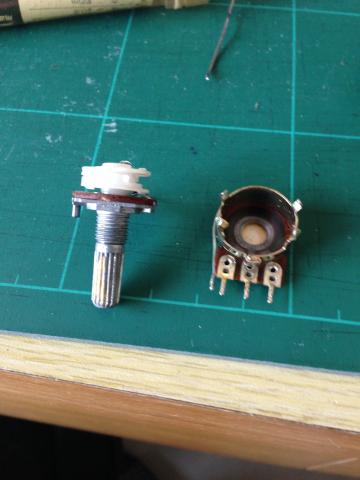 電氣使者 - 音量調整器(可變電阻B型-500K)接觸不良導置調整有雜音