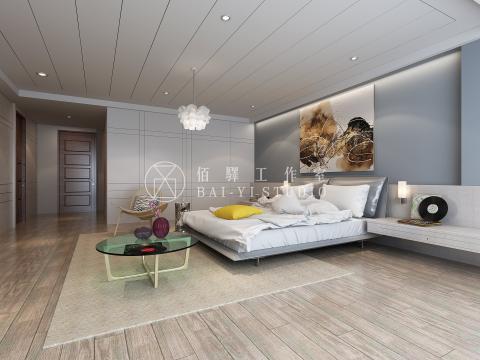 佰驛工作室 - 3D繪圖代工--室內客廳