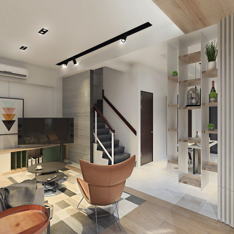 Una Zheng - 客廳 x 3D