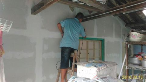 明新專業油漆團隊各種承包工程~服務施工電話:0981393458 - 施工前