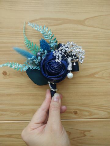 米媽手作雜貨舖 - 新郎胸花客製