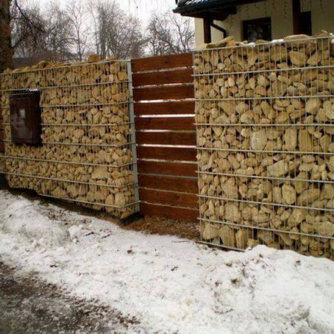 元庭景觀工程行 - 門面石籠