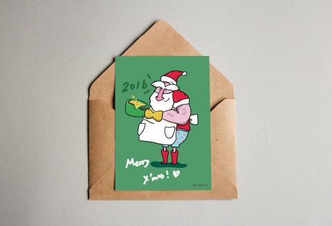 Suzanne - 聖誕卡設計