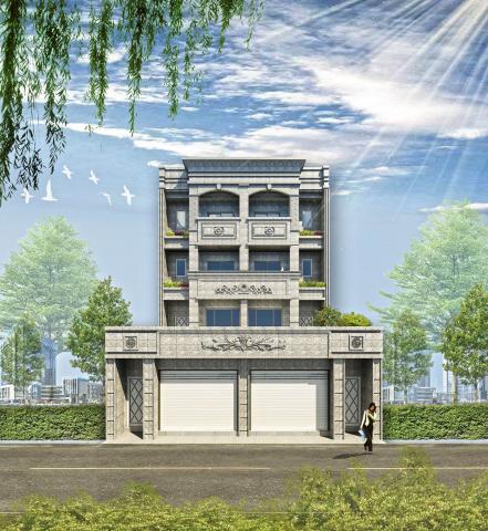 Eddie 3D效果&大樣施工圖工作室 - 新竹-福竹段外觀設計/3D效果圖