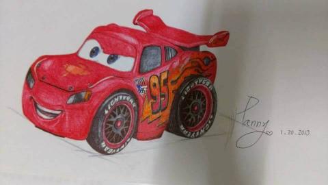 水滴創意工坊 - 原子筆插畫作品