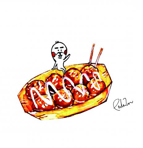 柏ㄘ - 可將食物插畫賦予生命，顯得更生動自然