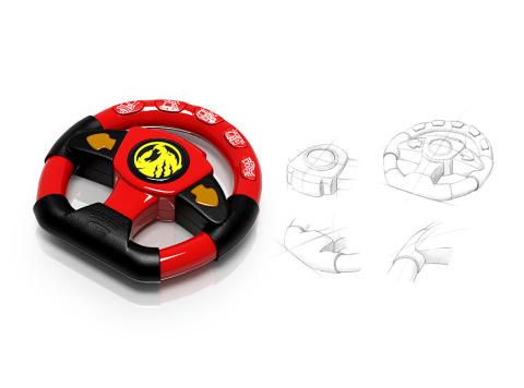 陳漢文 - 賽車方向盤玩具設計