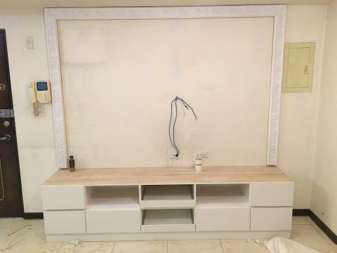 棡鴻工程社 - 電視櫃/電視牆規劃施工