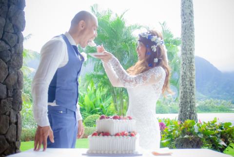 李宏政 - 戶外婚禮捕捉甜蜜的一刻

@夏威夷