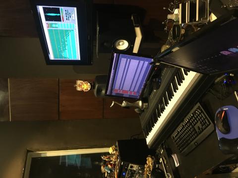 鋼琴家教/陪練 - 於馬來西亞易達音樂學院實習音樂製作，此為錄音工程的實習地點。