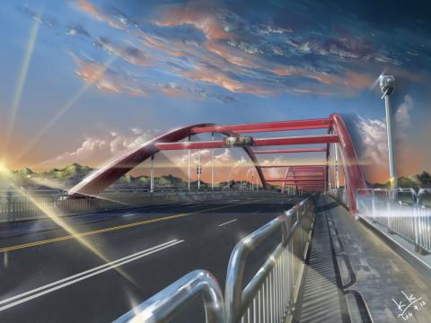 KKDRAW - 關渡大橋