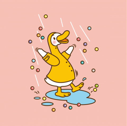 chih - 小插圖-快樂雨天