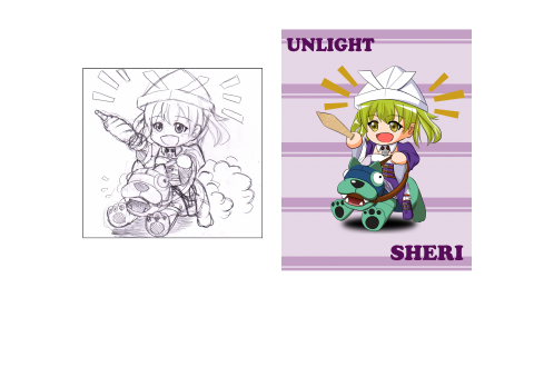 葉博文 - 日式Q版角色繪製